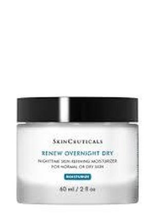 Skinceuticals renew overnight dry – це нічний зволожуючий крем для обличчя 60 мл