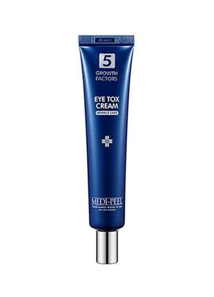 Крем под глаза омолаживающий с пептидами medi-peel eye tox cream 40ml