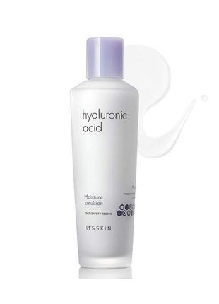 Зволожуюча емульсія для обличчя з гіалуронової кислотою it's skin hyaluronic acid moisture emulsion 150ml