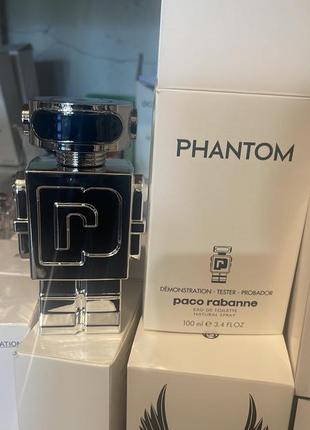 Paco rabanne phantom туалетная вода тестер