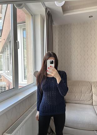 Светр синій розмір s