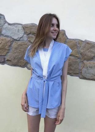 Піжама підліткова на дівчинку з халатом.пондросткова піжама розмірний ряд 140-146;152-158;164-170.склад: софт