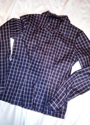 Клетчатая рубашка в клетку по фигуре