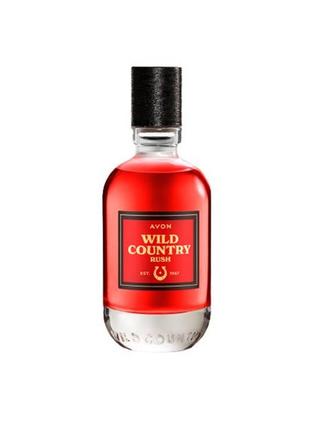 Туалетна вода wild country rush avon, 50 ml