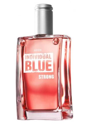 Туалетная вода individual blue strong avon, 100 ml1 фото