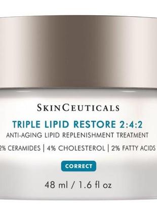 Skinceuticals - омолаживающий крем triple lipid restore 48 г