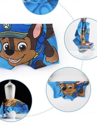 Детские трусики из хлопка щенячий патруль takara tomy 100 см набор 4 штуки5 фото