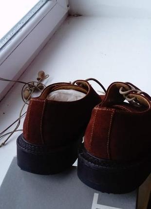 Мужские замшевые туфли4 фото
