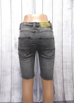 Шорти джинсові next, skinny, 13 років (158 см), вінтаж, для дівчинки, отл упоряд!4 фото