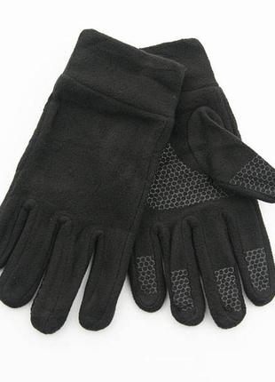 Теплі якісні флісові перчатки рукавички , нековзаючі долоні, тактичні4 фото