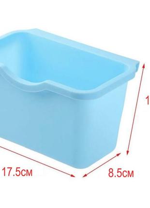 Навесное ведро-корзина для мусора на дверь кухонного шкафа мини-ведро подвесной...