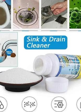 Мощный очиститель для мойки и слива wild tornado sink & drain cleaner | чистящее средство для труб и моек2 фото