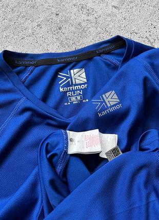 Karrimor run blue sport t-shirt спортивна футболка6 фото