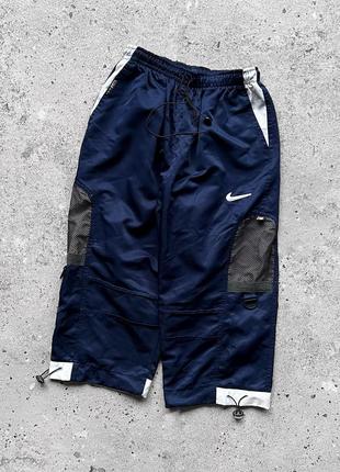 Nike vintage men’s the knee long shorts embroidered logo шорти