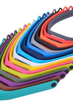 Силіконові ремінці 3шт для фітнес браслета трекера xiaomi mi band m2 set 3-6. ремінець для xiaomi mi band m22 фото