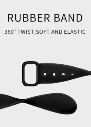 Силіконові ремінці 3шт для фітнес браслета трекера xiaomi mi band m2 set 3-6. ремінець для xiaomi mi band m24 фото