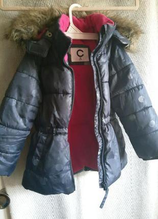 ❤️акція 1+1=3 дитяча тепла зимова куртка на дівчинку 2роки зимова тепла куртка на дівчинку