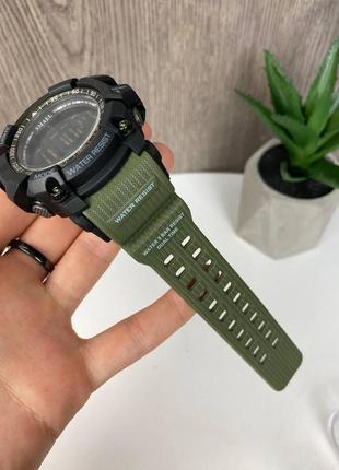 Чоловічі спортивні смарт годинник smael 1617 smart watch, наручні спорт водонепроникні годинники7 фото