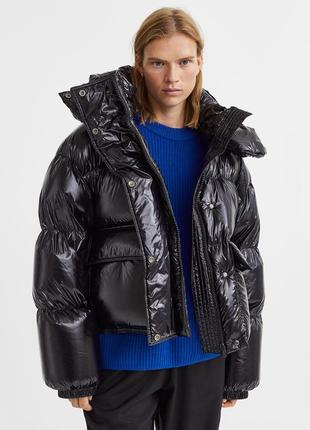 В наявності! куртка-пуховик h&m premium 1093809004