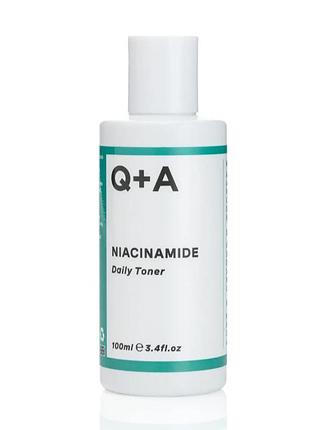 Тонер для обличчя з ніацинамідом q+a niacinamide daily toner 100 ml