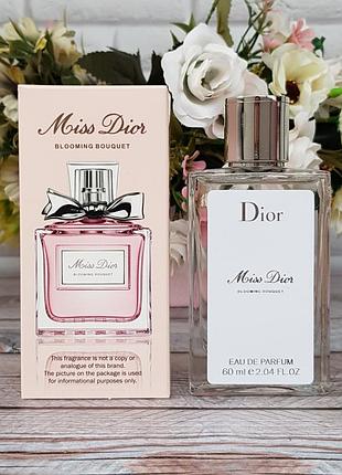 Женский парфюм dior miss dior blooming bouquet, 60 мл