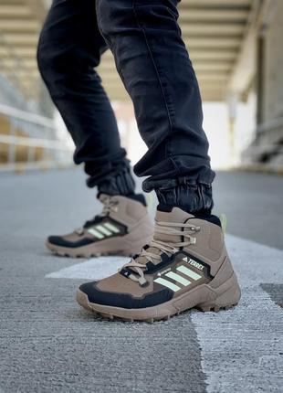 Кросівки чоловічі adidas terrex swift r3 mid gore-tex fz3355, адідас террекс9 фото