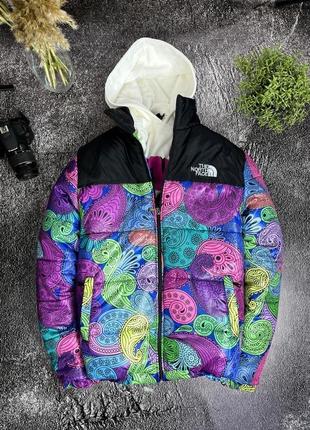 Женская зимняя курточка tnf норт фейс1 фото