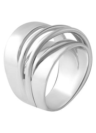 Серебряное кольцо без камней1 фото
