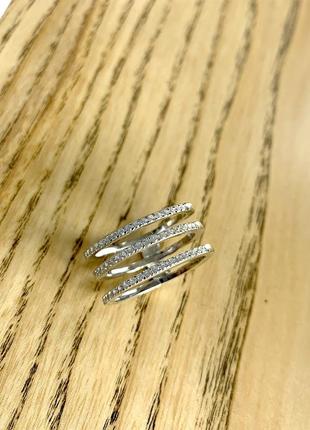 Серебряное кольцо с керамикой5 фото