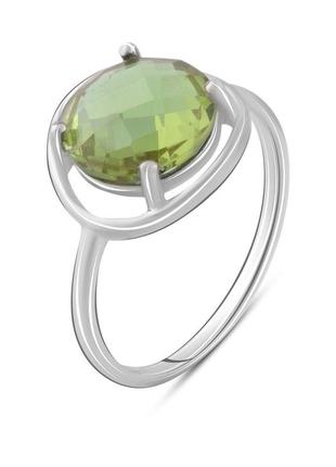 Серебряное кольцо с натуральным султанитом