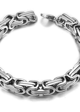 Браслет из ювелирной стали мужской steel man