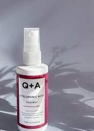 Спрей для лица с гиалуроновой кислотой q+a hyaluronic acid face mist 100ml5 фото