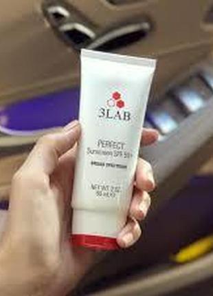 Солнцезащитный крем 3lab perfect для кожи лица spf50+ 60ml3 фото