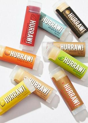 Бальзам для губ hurraw! chocolate lip balm 4,8 г2 фото