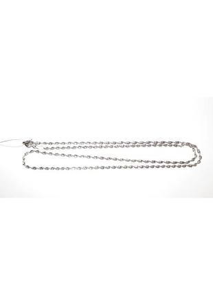 Срібне кольє з фіанітами