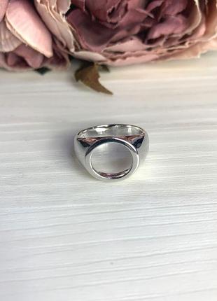 Серебряное кольцо без камней2 фото