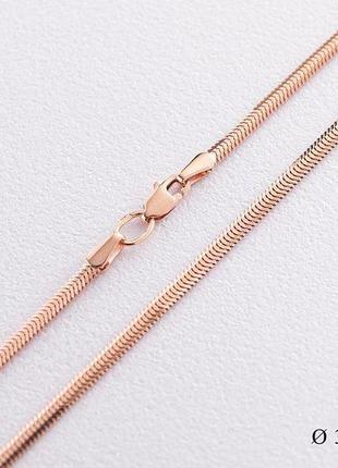 Золотий ланцюжок - снейк (3.0 мм)