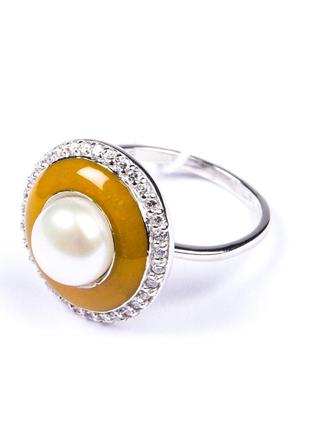 Кольцо серебряное с ювелирной эмалью2 фото