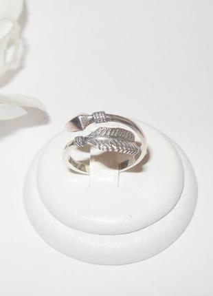 Серебряное кольцо без камней