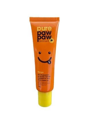 Бальзам для губ відновлюючий pure paw paw mango 15g2 фото