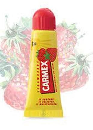 Бальзам для губ carmex зі смаком суниці7 фото