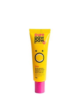 Бальзам для губ восстанавливающий pure paw paw grape 15g2 фото