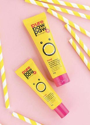 Бальзам для губ відновлюючий pure paw paw grape 15 г