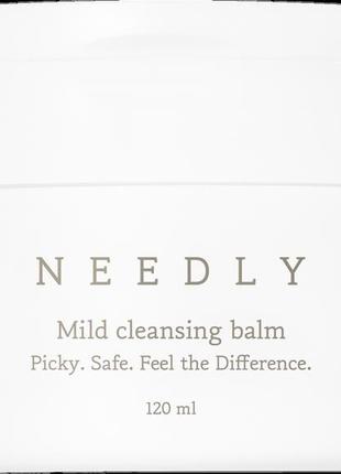 Гидрофильный очищающий бальзам needly mild cleansing balm 120 мл2 фото