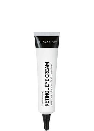 Крем для очей омолоджуючий з ретинолом the inkey list retinol eye cream 15 мл