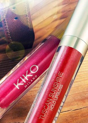 Kiko milano блиск для губ tuscan sunshine  holo lipgloss 041 фото