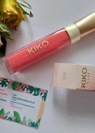 Kiko milano блиск для губ mood boost enchanting lip gloss 046 фото