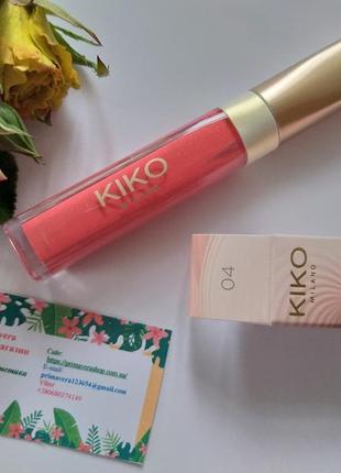 Kiko milano блиск для губ mood boost enchanting lip gloss 044 фото