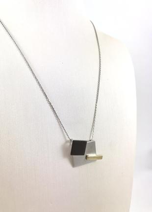 Колье серебряное nob 86167 2