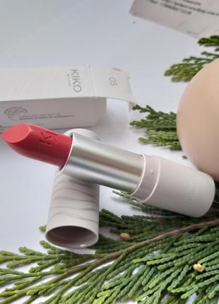 Kiko milano konscious vegan lipstick кремова помада 054 фото